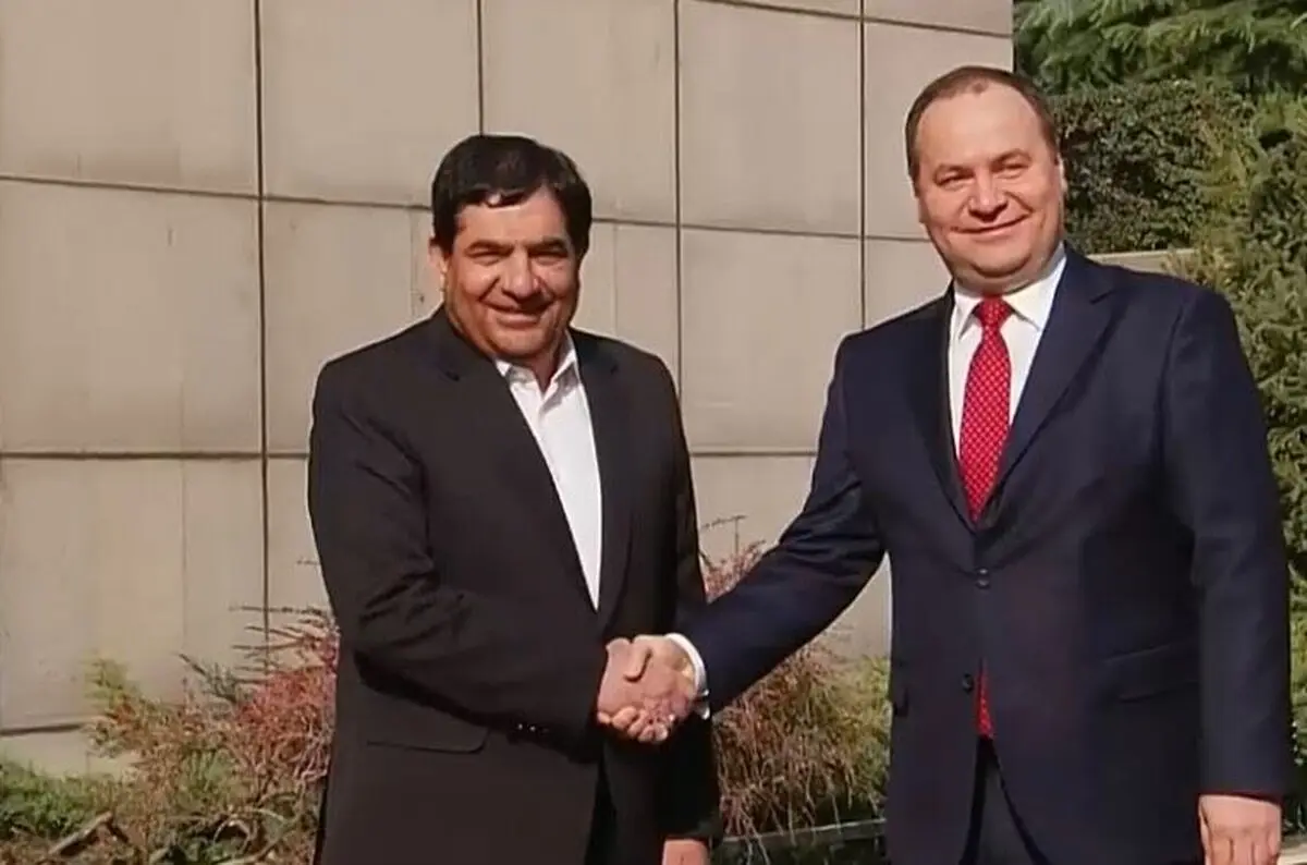 نخست وزیر بلاروس مورد استقبال رسمی معاون اول رئیسی قرار گرفت

