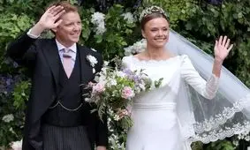 تصاویری از مهمترین عروسی سال بریتانیا