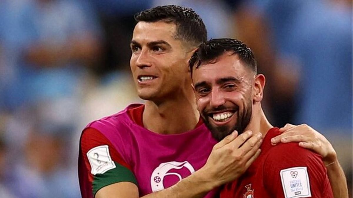  برونو فرناندز: رونالدو دیوانه است 