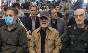 حضور فرمانده قرارگاه خاتم الانبیا در مراسم بزرگداشت شهدای جنگ تحمیلی/ سرلشکر عبداللهی: با سلاح‌های بومی، دشمن را شکست دادیم/ ایران ارائه‌دهنده «الگوی جدید جنگ» در عرصه جهانی است
