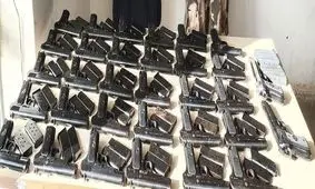 کشف محموله سلاح و مهمات در ایرانشهر 