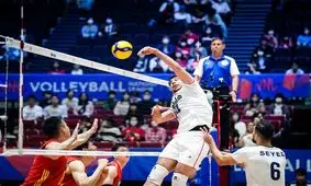 برتری تیم ملی والیبال ایران برابر قطر