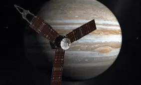 اولین نقشه تابشی سه‌بعدی سیاره مشتری و قمرهایش توسط ناسا منتشر شد