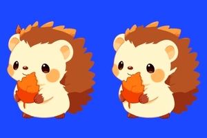 تست بینایی/ آیا می‌توانید در عرض ۸ ثانیه ۳ تفاوت بین جوجه تیغی ها را تشخیص دهید؟