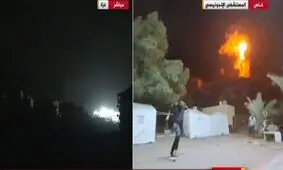 حمله اسرائیل به چند متری بیمارستان اندونزیایی/ ویدئو