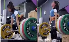 دختر ۹ ساله‌ای که به لقب هرکول معروف شد