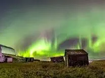 تایم‌لپس خیره‌کننده از شفق قطبی در لاس وگاس/ ویدئو 