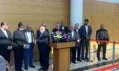 دبیر شورای عالی امنیت ملی ایران وارد بیروت شد/ لاریجانی: در همه شرایط در کنار مردم عزیز لبنان خواهیم بود