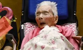 پیرترین ژاپنی درگذشت