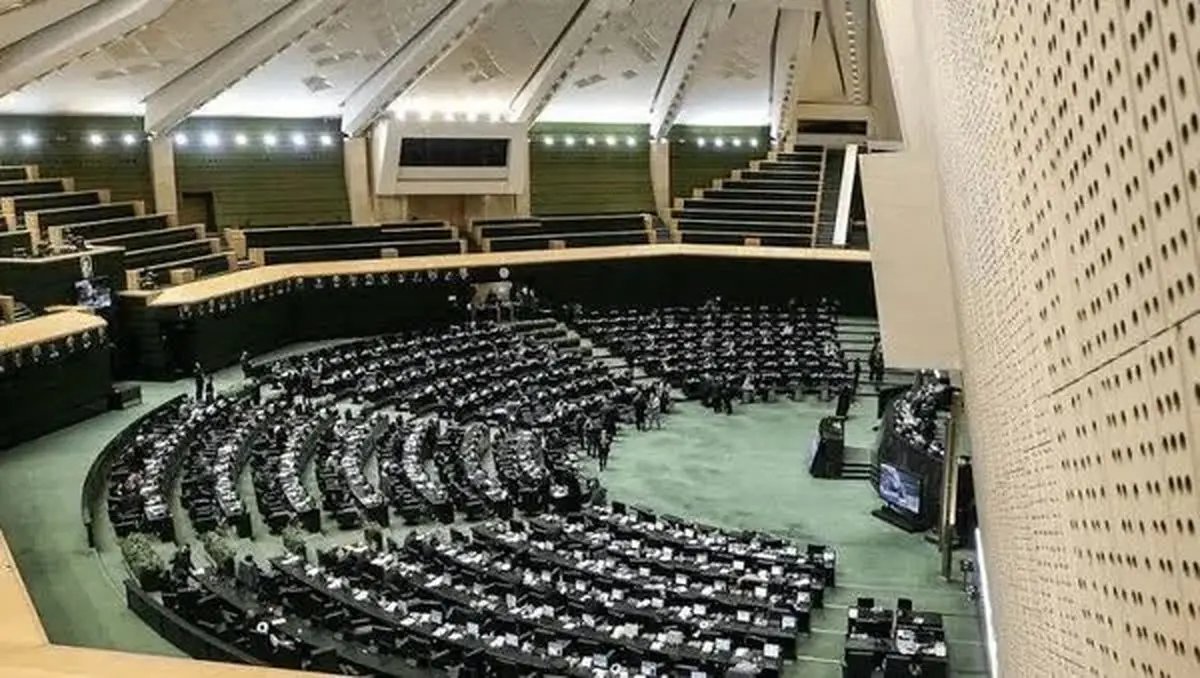 استایل جالب نماینده مجلس در صحن علنی/ عکس