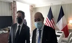 رایزنی وزرای خارجه فرانسه و آمریکا درباره مذاکرات وین

