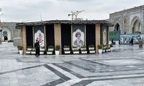 تصویر منتشر شده در فضای مجازی محل تدفین رهبر شهید نیست
