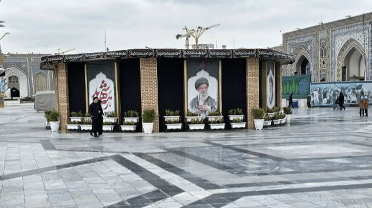 تصویر منتشر شده در فضای مجازی محل تدفین رهبر شهید نیست
