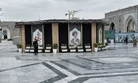 تصویر منتشر شده در فضای مجازی محل تدفین رهبر شهید نیست
