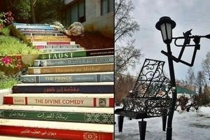  هنر خیابانی؛ ۱۰ شاهکار هنری خلاقانه که «کتاب و موسیقی» را به تصویر می‌کشند/ تصاویر
