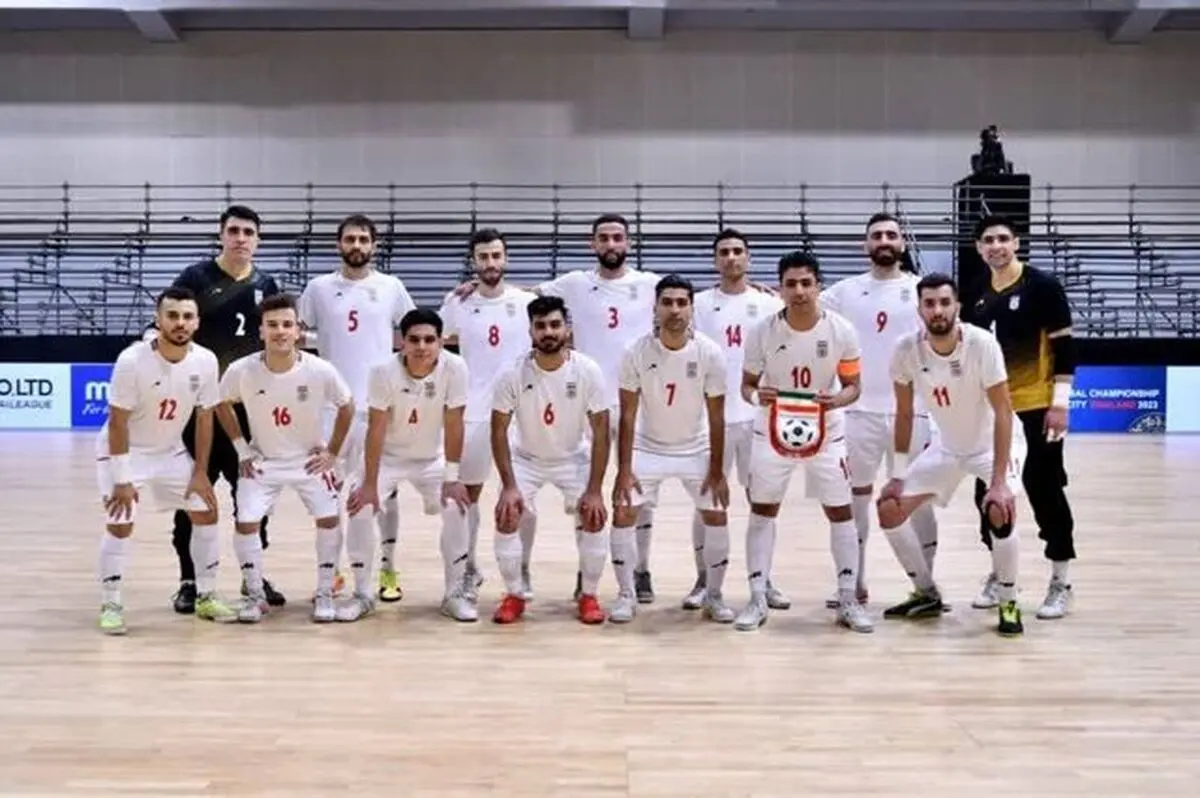 صعود فوتسالیست‌های ایران به فینال مسابقات ۶ جانبه تایلند

