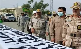 کشف ۳ هزار سلاح جنگی و‌ ۴۸۰ هزار انواع فشنگ در ۳ ماه اخیر