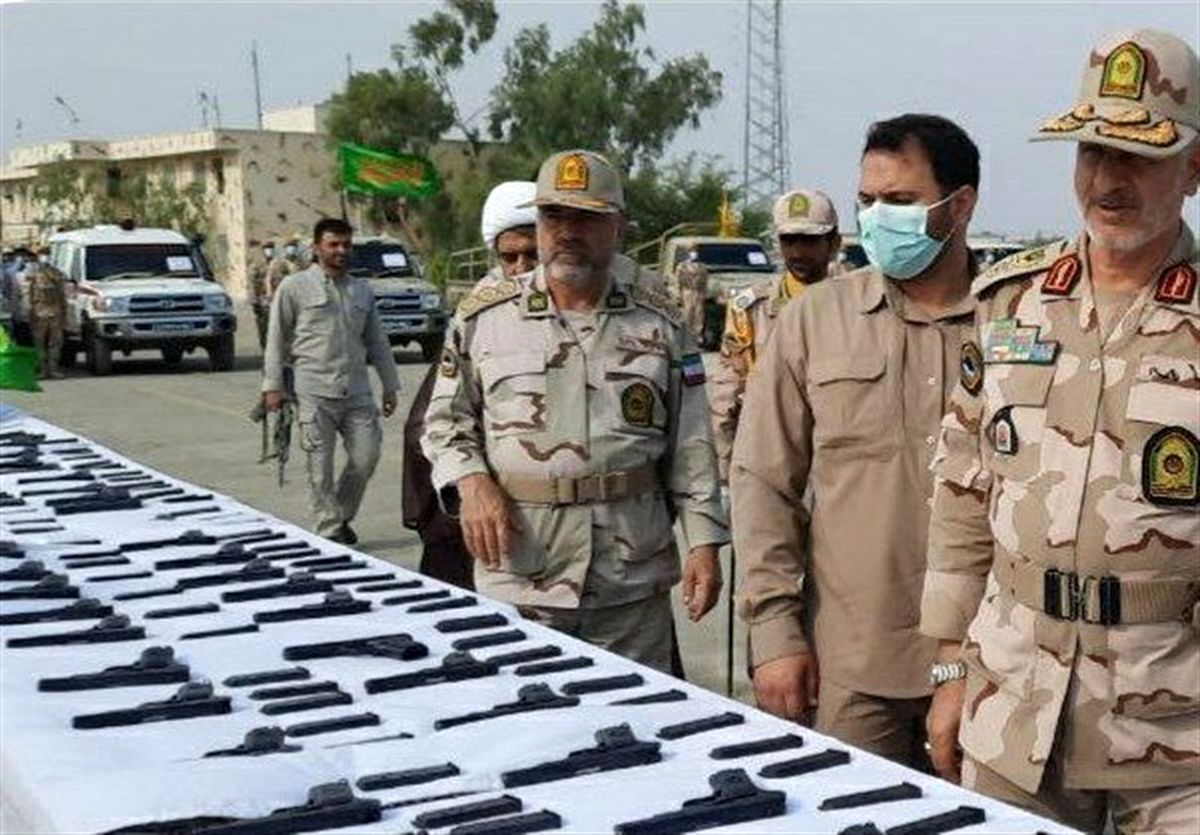کشف ۳ هزار سلاح جنگی و ۴۸۰ هزار انواع فشنگ در ۳ ماه اخیر