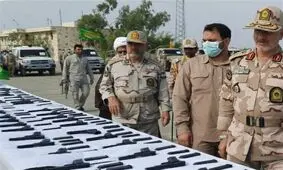 کشف ۳ هزار سلاح جنگی و‌ ۴۸۰ هزار انواع فشنگ در ۳ ماه اخیر