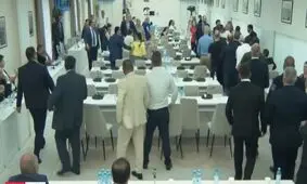 کتک کاری در شورای شهر ایروان