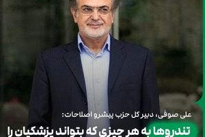 صوفی: تندروها به هر چیزی که بتواند پزشکیان را مقابل رهبری قرار دهد متوسل می‎شوند