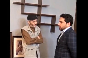 احمد مسعود در مشهد/ ویدئو
