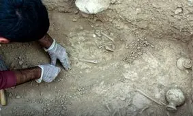 کشف گورستان سه‌هزار ساله در حومه رشت