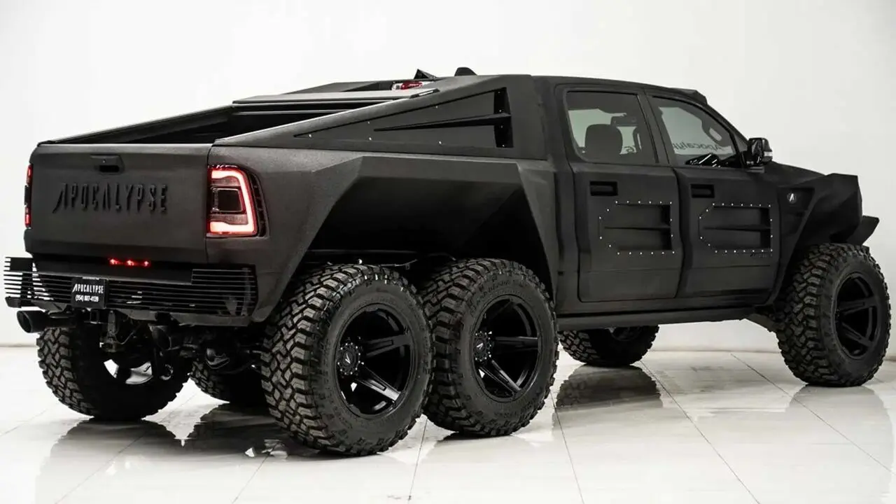 هیولای آخرالزمان آمریکایی با ۶ چرخ و قیمت نجومی