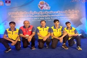 تاریخ سازی تیم ملی نوجوانان تنیس روی میز در مسابقات آسیایی

