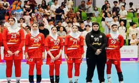 ششمی دختران هندبال در آسیا با شکست برابر هند

