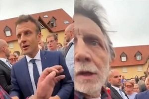 تو بدترین رئیس جمهور تاریخ فرانسه‌ای؛ مکرون: متشکرم! /ویدئو