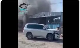 انفجار خودروی بمب‌گذاری شده در مسیر فرمانده نیروهای «العمالقه» در عدن