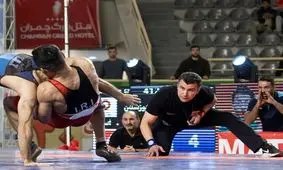 قهرمانی تیم کشتی فرنگی ایران در المپیک دانش آموزی

