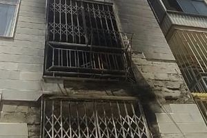آتش زدن دفتر کاریابی در خیابان مدائن