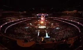 جایگاه تماشاگران در ونکوور در جریان مسابقات UFC 289 فرو ریخت/ ویدئو