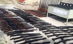 دستگیری تروریست با محموله سنگین سلاح جنگی در مرز نگور
