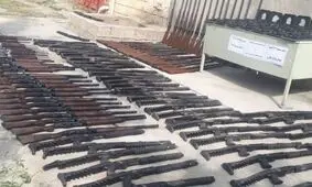 دستگیری تروریست با محموله سنگین سلاح جنگی در مرز نگور
