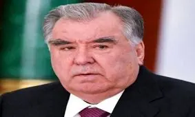 حضور رییس‌جمهوری تاجیکستان در مراسم ادای احترام و وداع با پیکر مطهر رهبر شهید