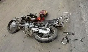 واژگونی مرگبار موتورسیکلت در ساوه