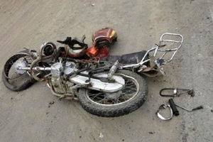 واژگونی مرگبار موتورسیکلت در ساوه