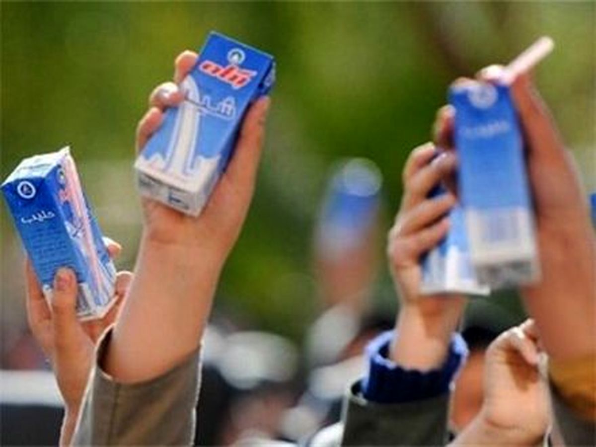 تداوم توزیع شیر رایگان در مدارس تا پایان امتحانات
