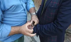 عامل آتش‌سوزی درب پایگاه بسیج در فشافویه دستگیر شد