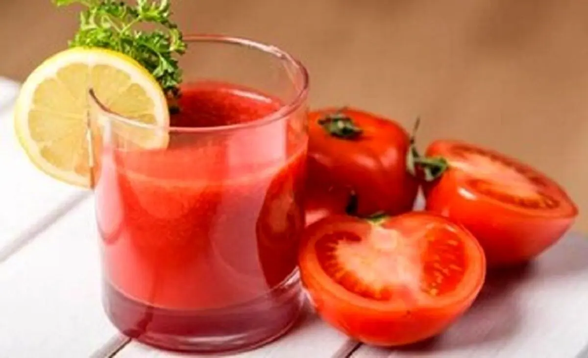 چهار خاصیت شگفت انگیز آب گوجه فرنگی