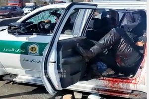 حمله مسلحانه به ماموران پلیس در کرج