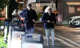 رونمایی لئوناردو دی‌کاپریو از پدرش در یک شام دو نفره