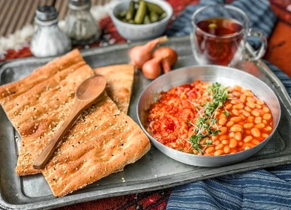 املت شاپوری، یک صبحانه از شهر رشت