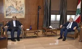 پایان ماموریت سفیر ایران در بیروت و دیدار خداحافظی با نبیه بری