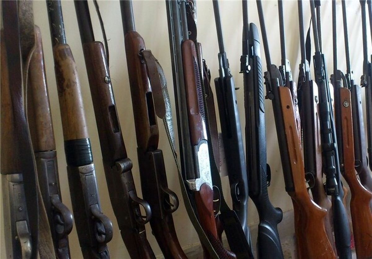 ۸۸ قبضه سلاح غیرمجاز توسط پلیس خوزستان کشف شد