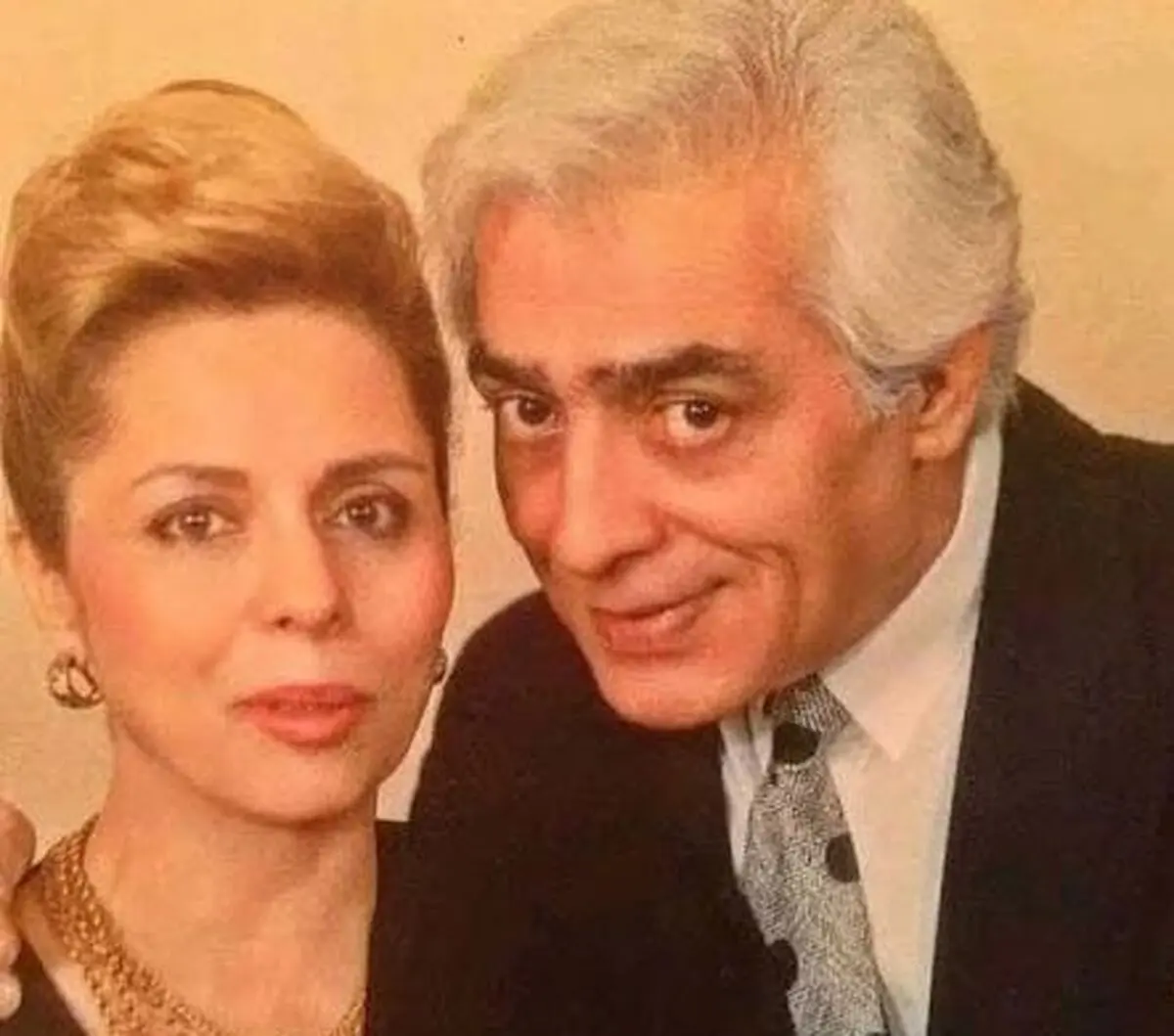 سفر در زمان؛ «فردین و همسرش» در جشن سالگرد ازدواج شان؛ اواخر دهه 40
