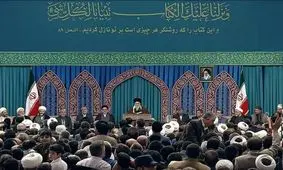 ملت ایران این جرئت را دارد که بگوید آمریکا متجاوز، مستکبر و دروغگوست و مرگ بر آمریکا/  به اذن خداوند غزه بر رژیم صهیونیستی و رژیم آمریکا پیروز می‌شود/ ویدئو